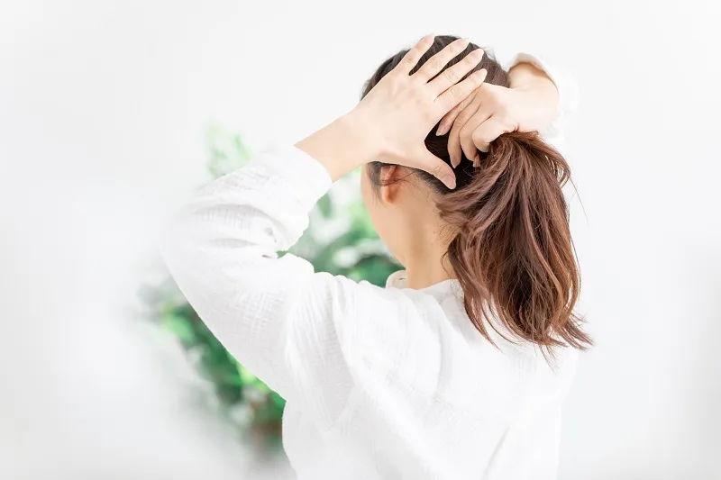 毎日髪の毛を結ぶのは良くない？！