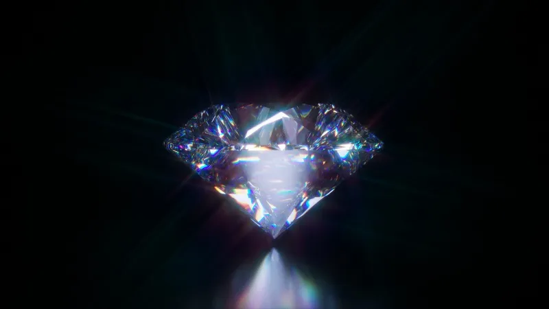 ダイヤモンドはなぜ輝くのか？
