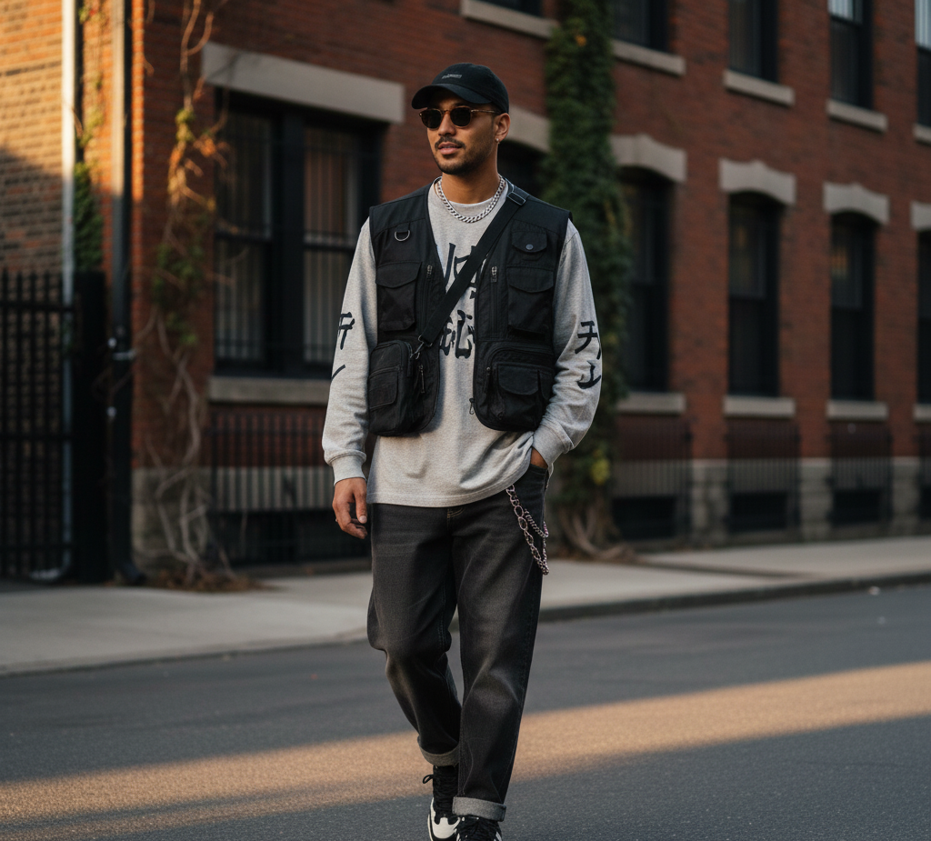 機能美を味方に。フィッシングベストの大人な着こなし術